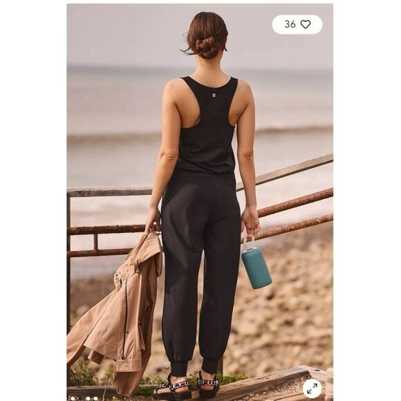Sweaty Betty Black Gary Jumpsuit Size XS - Picture 2 of 16